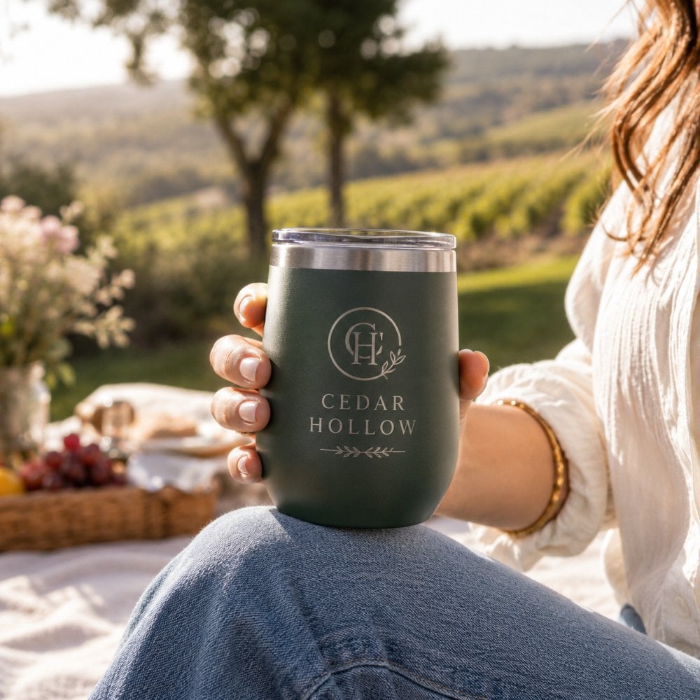 Custom wine tumblers