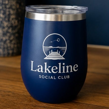 Custom insulated wine tumblers